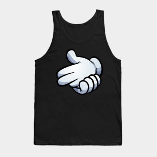 Gangsta gun hand sign Tank Top